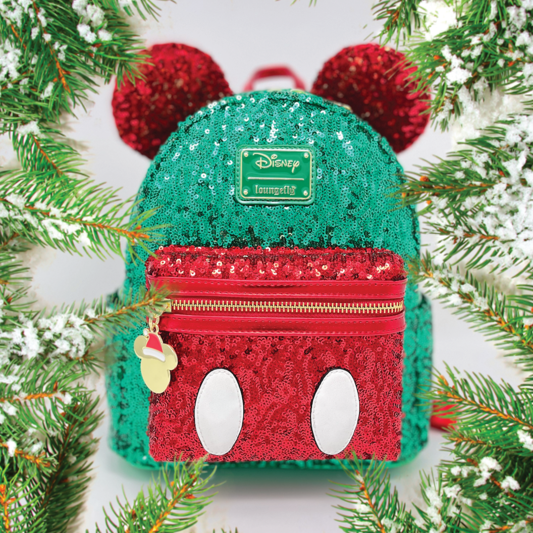 Disney loungefly christmas backpack hotsell
