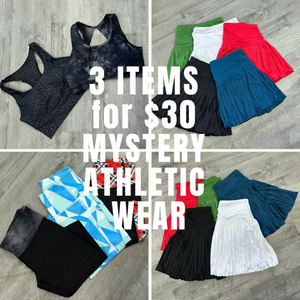 3 for $30 Mystery Athletic Wear Bundle! + FREE GIFT!