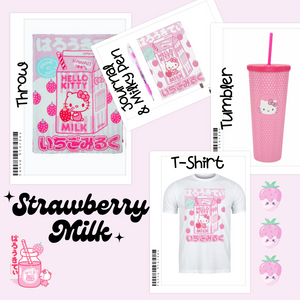 Strawberry Milk Hello Kitty Bundle