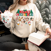 Merry Christmas Sensational 6 Ornaments Unisex Holiday Crewneck Sweatshirt