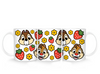 Chip N Dale Strawberries Ceramic Mug