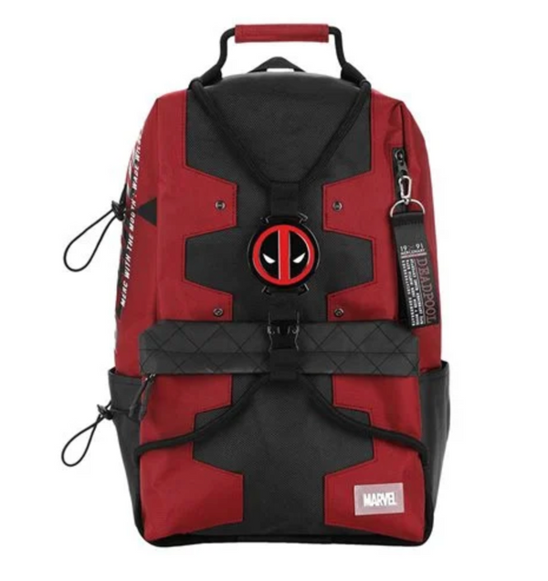 Marvel Deadpool Bungee Suit-Up Character Backpack