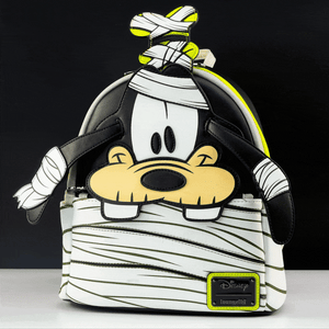 Loungefly Goofy Mummy Glow-in-the-Dark Mini Backpack (Bibbidi Exclusive)