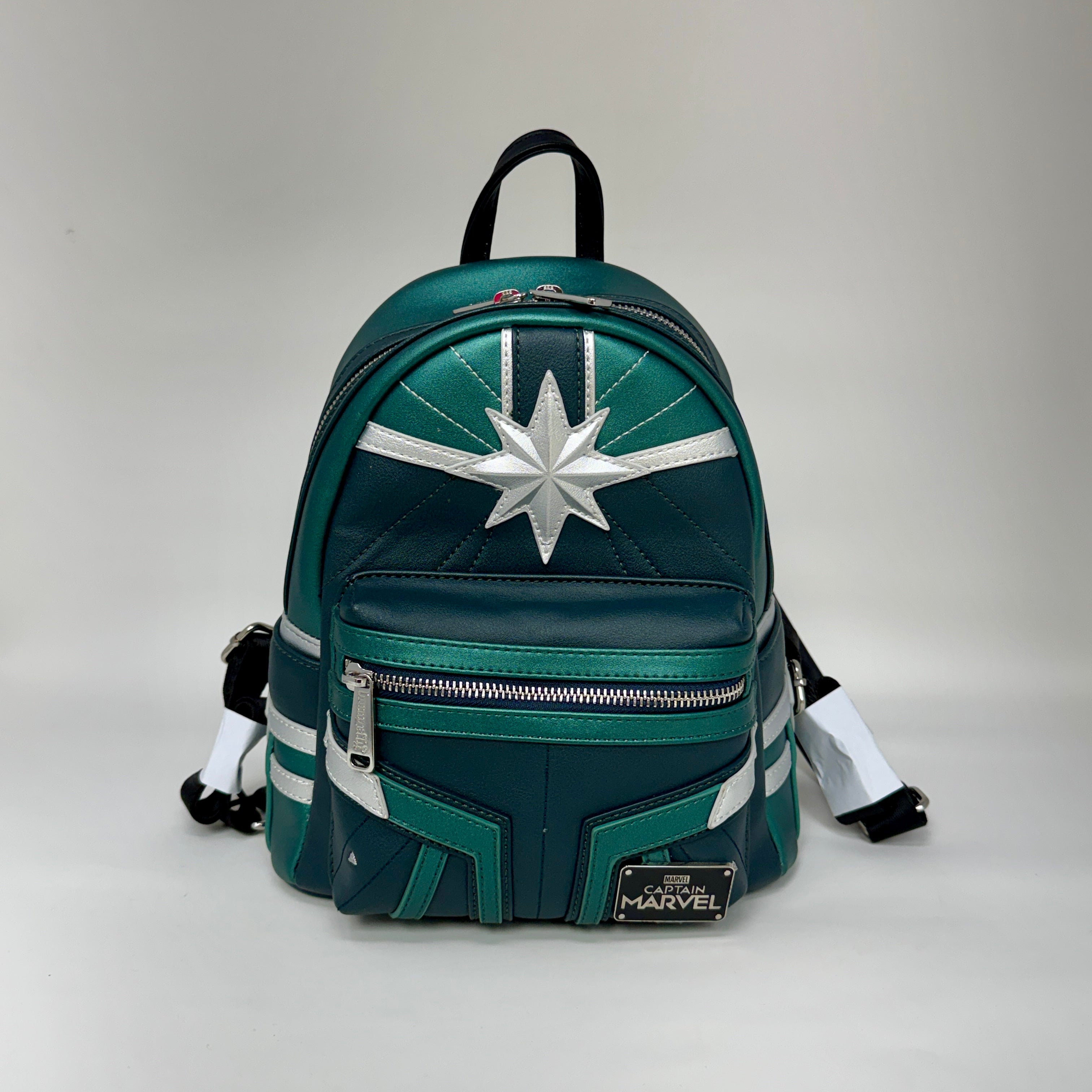Loungefly - Captain Marvel Kree Green Suit Mini-backpack
