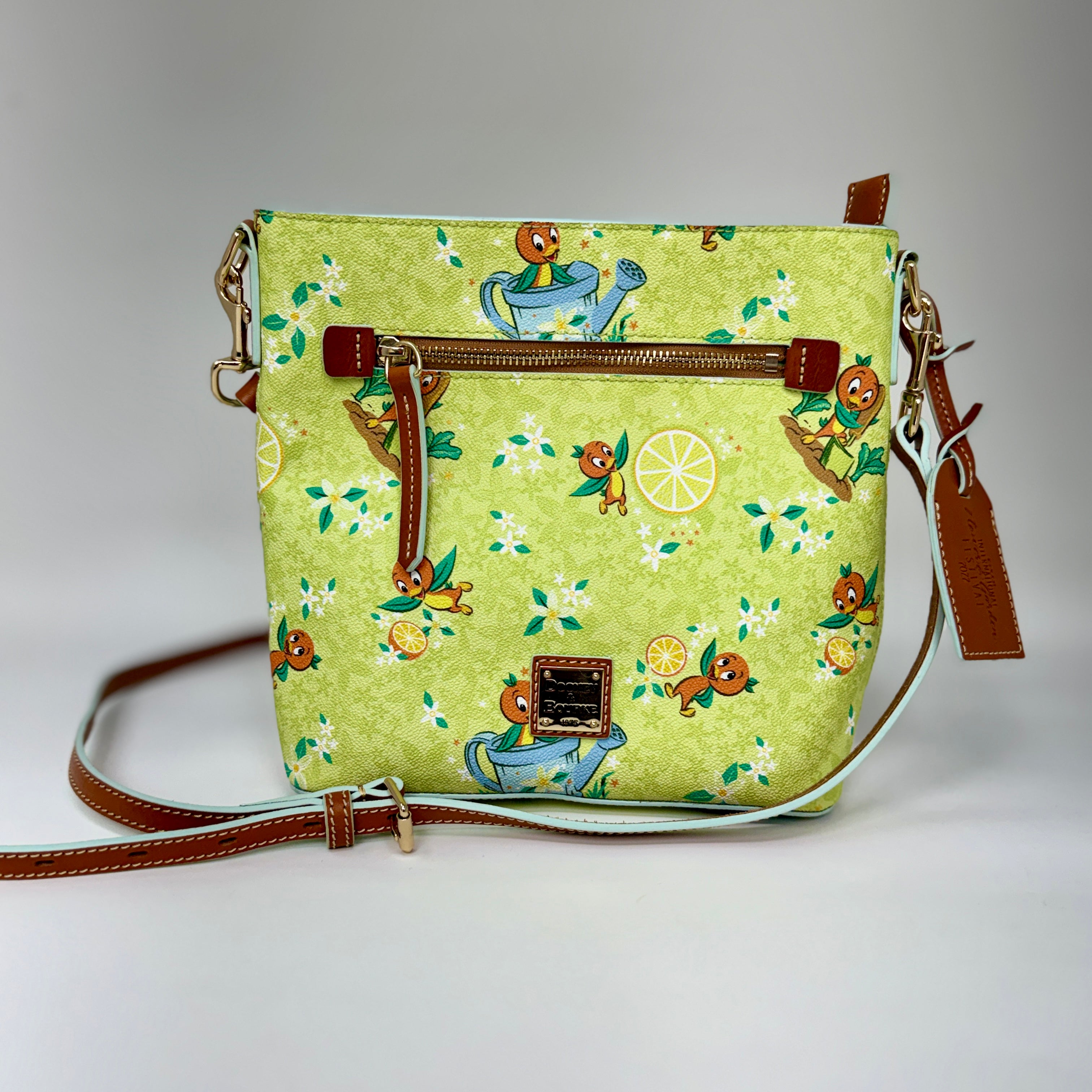 Dooney & Bourke - Disney Parks International Flower & Garden Festival 2022 Orange Bird Crossbody
