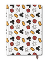 Mickey Icons A5 Faux Leather Notebook