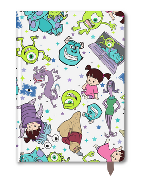 Monsters Inc A6 Faux Leather Notebook