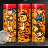 Pooh Halloween Costumes | 20oz "Inflatable" Skinny Stainless Tumbler