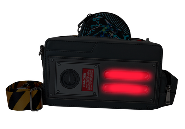 Loungefly Ghostbusters Ghost Trap Light Up Crossbody Bag With Coin Bag