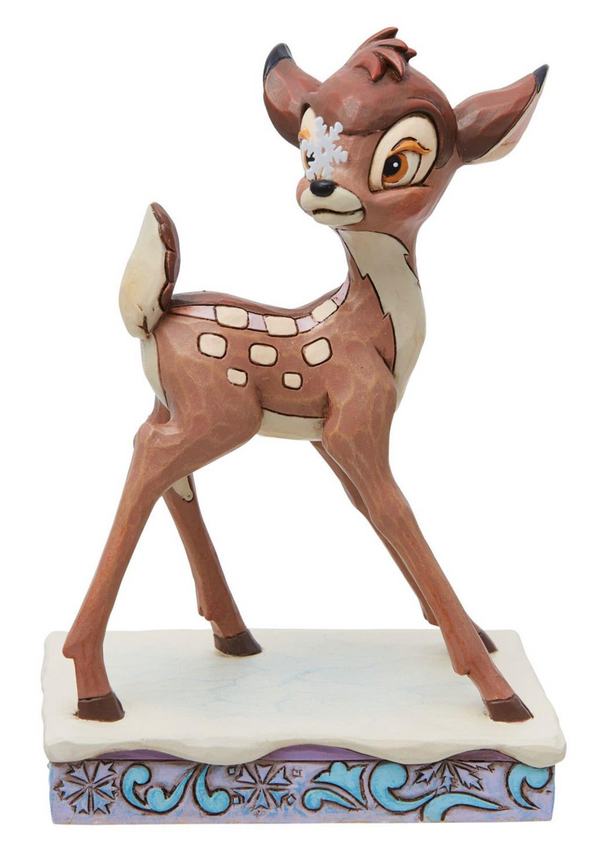 Disney Traditions by Jim Shore - Bambi "Frosted Fawn" Holiday Figure