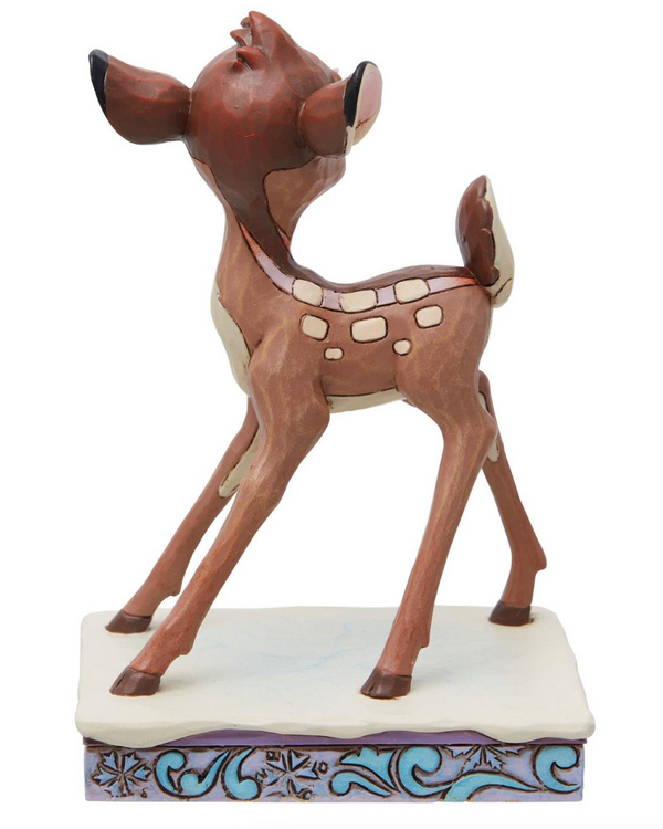 Disney Traditions by Jim Shore - Bambi "Frosted Fawn" Holiday Figure