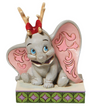 Disney Traditions by Jim Shore - Dumbo "Santa's Cheerful Helper" Figure