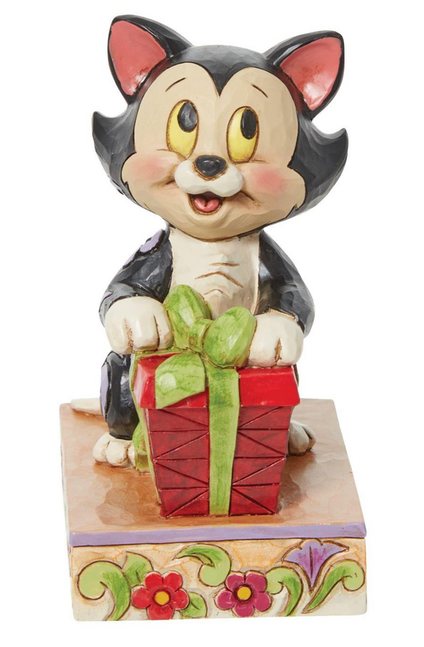 Disney Traditions by Jim Shore - Pinocchio (Figaro) "Festive Feline"