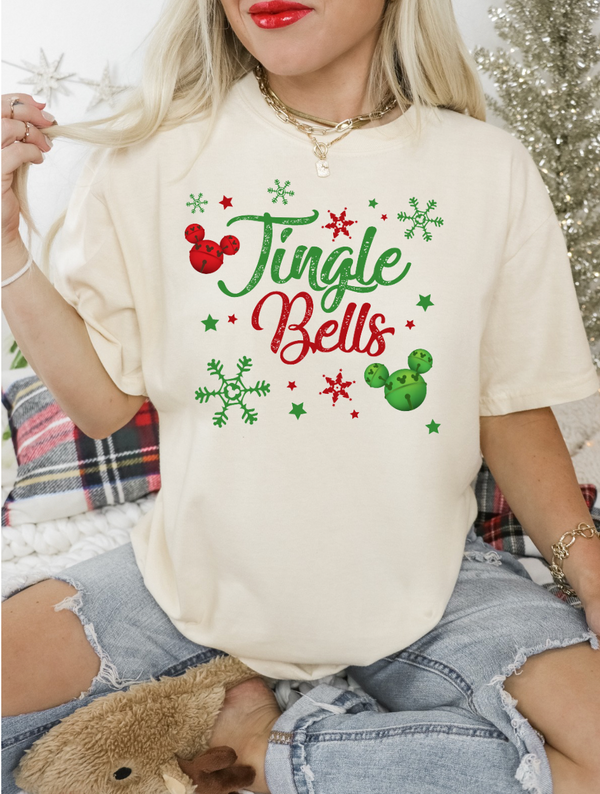 Bibbidi Exclusive Jingle Bells Unisex Holiday T-Shirt