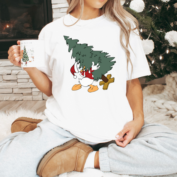 Bibbidi Exclusive Disgruntled Duck Unisex Holiday T-Shirt