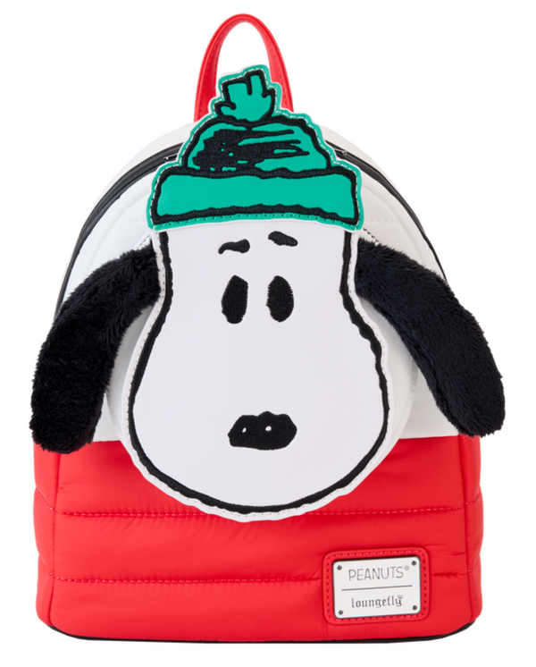 Loungefly Peanuts Snoopy Snow Day Mini Backpack