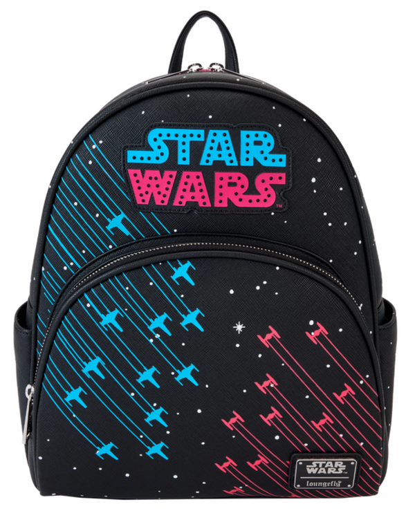 Loungefly Star Wars Rebels vs Empire Galactic Light Up Glow Mini Backpack