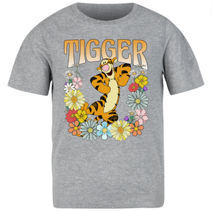 Tigger Floral Design Unisex T-Shirt