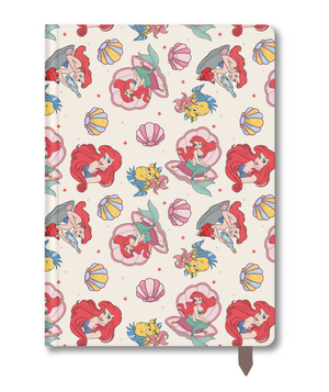 Under the Sea Ariel AOP A6 Faux Leather Notebook