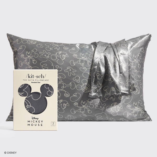 Kitsch X Mickey and Minnie Satin Pillowcase - Mickey Magic