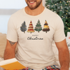 Bibbidi Exclusive Happy Christmas Houses Trees Unisex Holiday T-Shirt