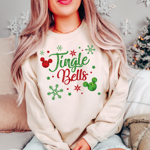 Bibbidi Exclusive Jingle Bells Unisex Crewneck Sweatshirt
