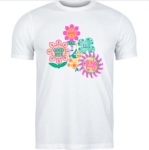 It's a Small World Farewell Flowers Unisex T-Shirt
