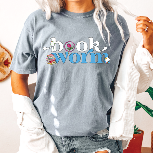 Book Worm Princess Unisex Graphic T-Shirt