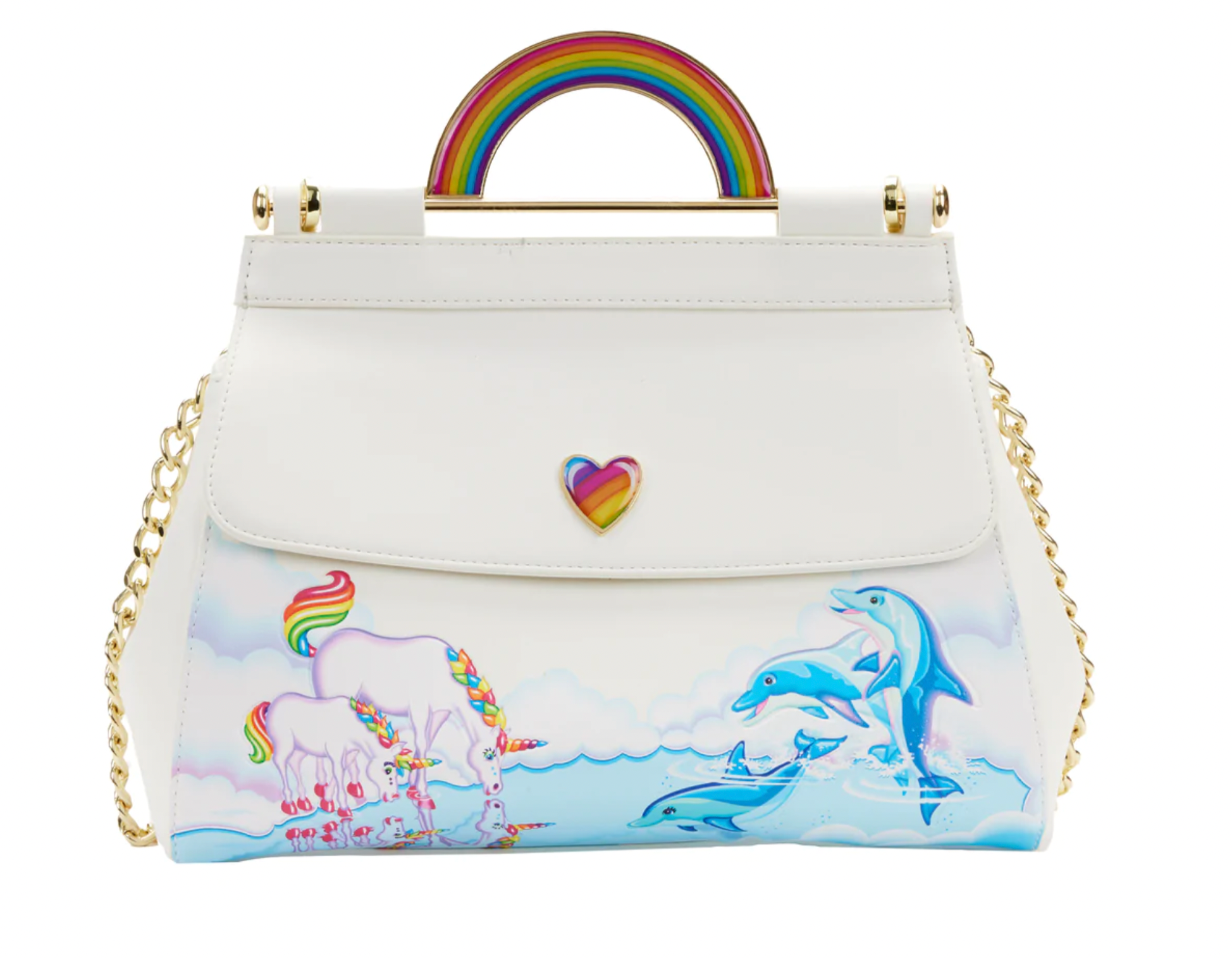 Lisa Frank Rainbow Logo Zip-Around Wallet