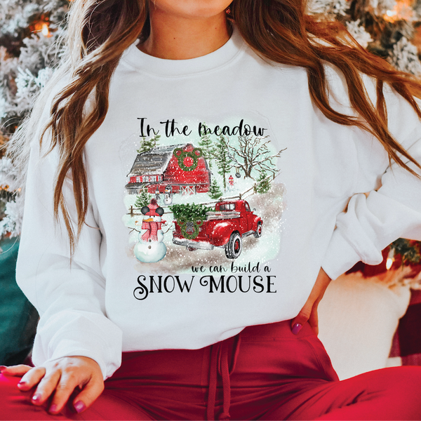 Bibbidi Exclusive - Snow Mouse Crew Neck Sweatshirt