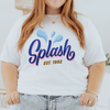 Bibbidi Exclusive Splash Mountain Inspired Adult Unisex Tee Shirt